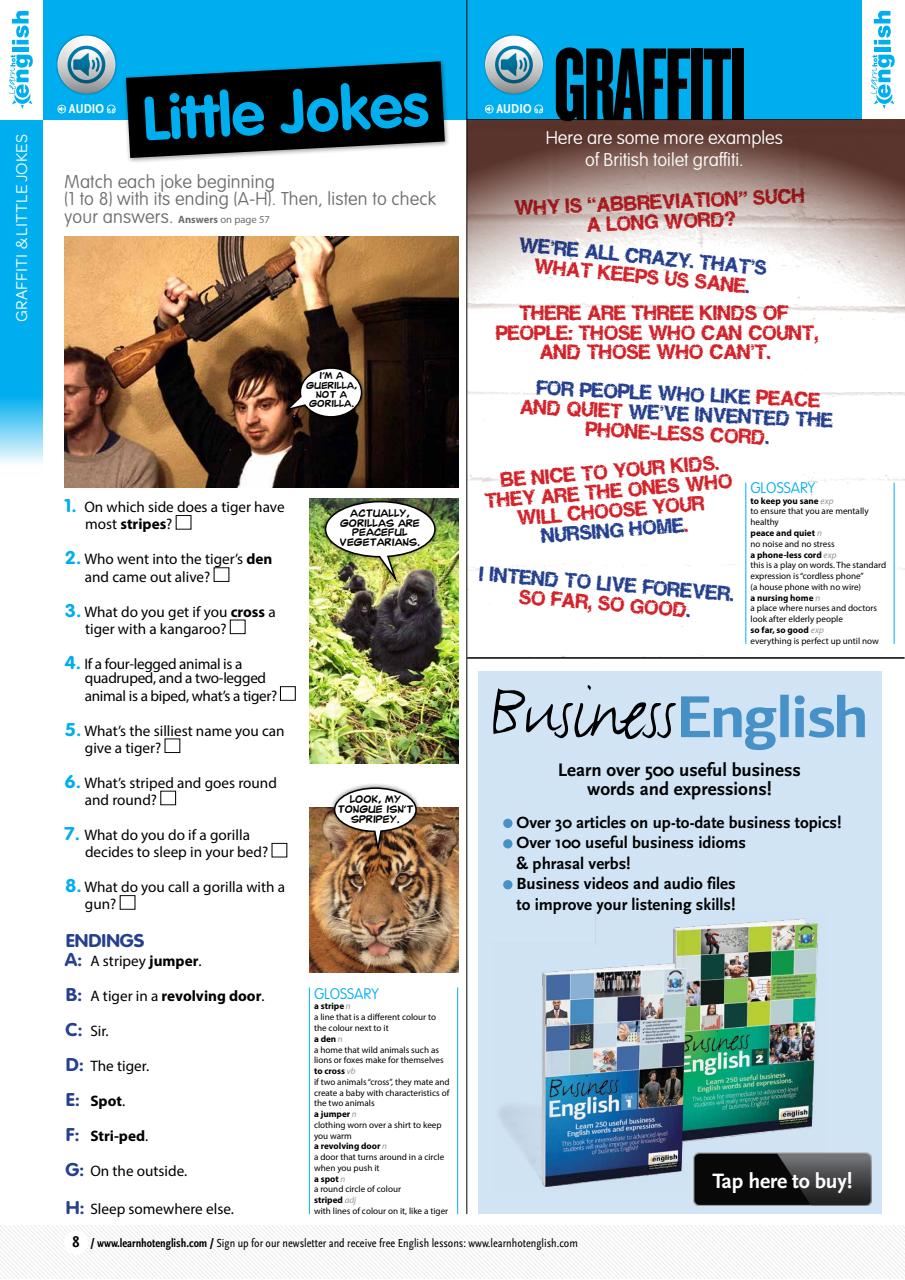 Learn Hot English Preview Pages