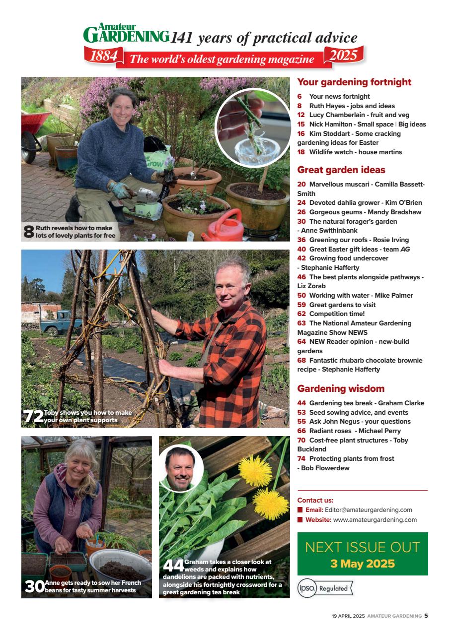 Amateur Gardening Preview Pages