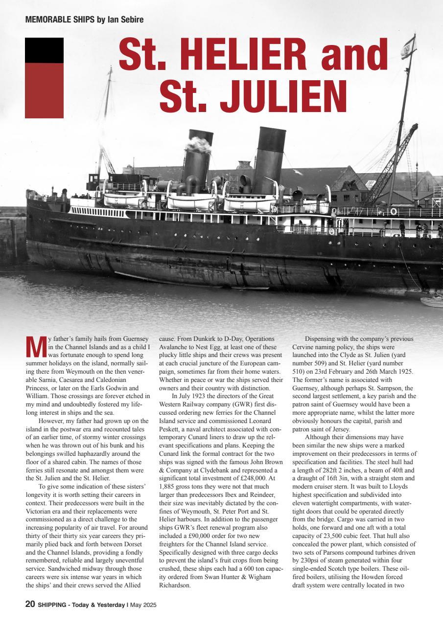 Shipping Today & Yesterday Preview Pages