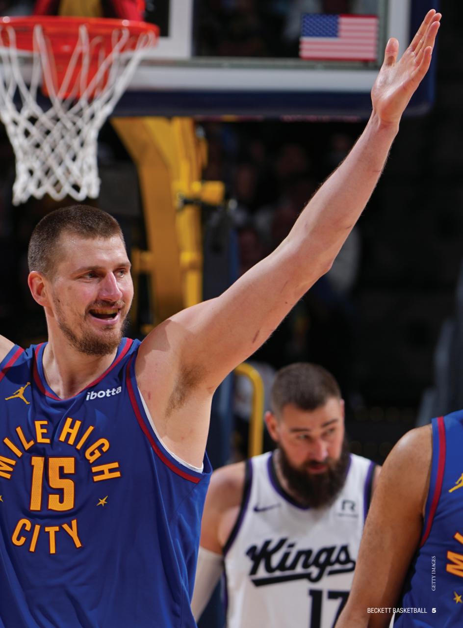 Beckett Basketball Magazine Preview Pages