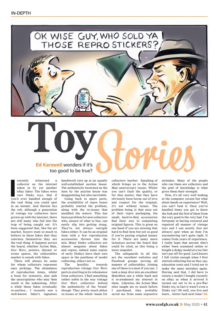 Collectors Gazette Preview Pages