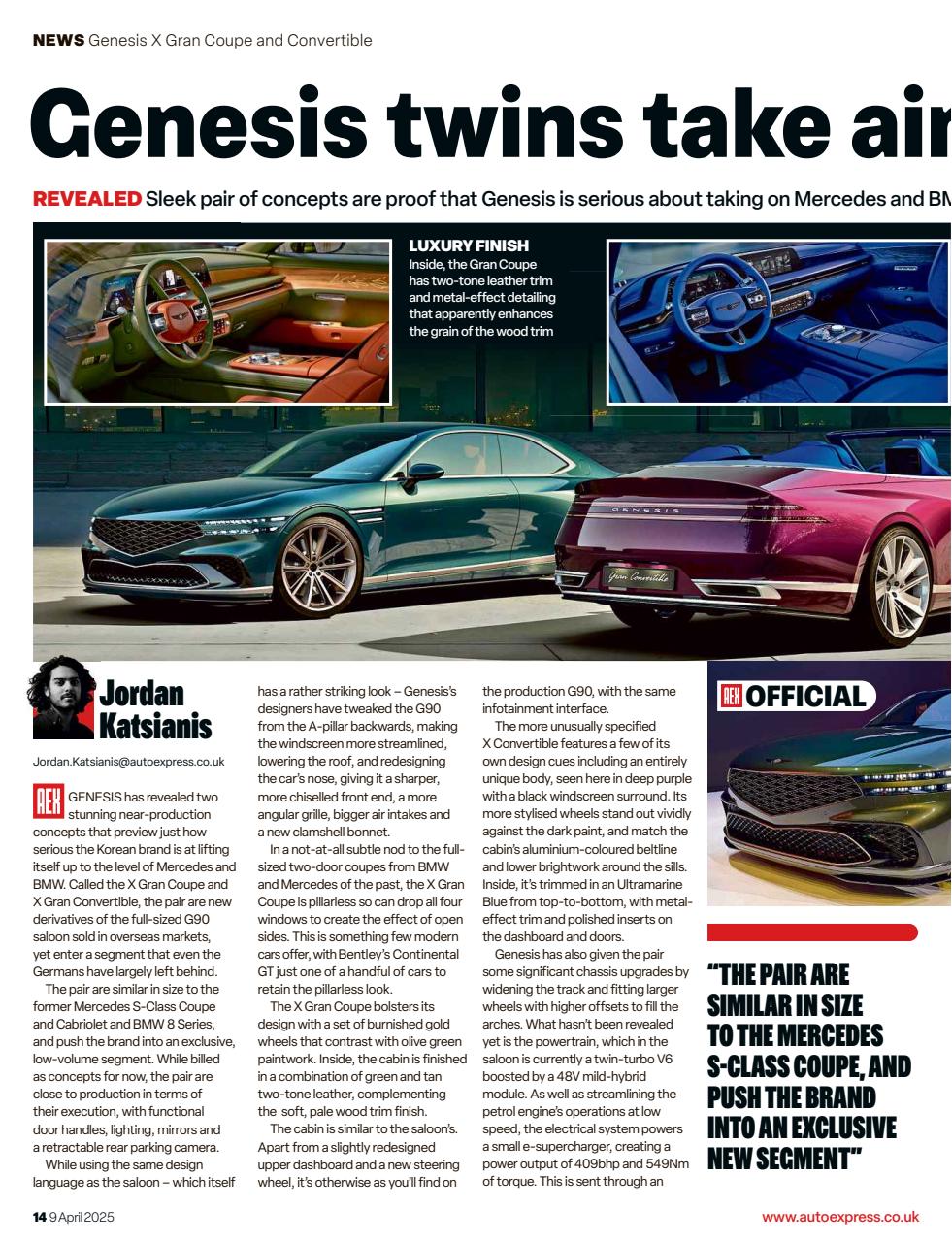 Auto Express Preview Pages