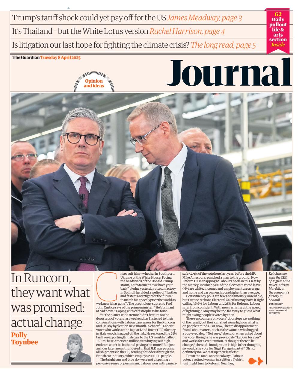 The Guardian Newspaper Preview Pages