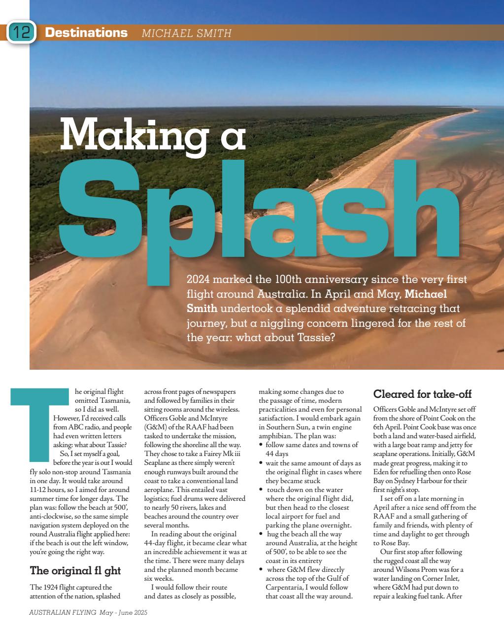 Australian Flying Preview Pages