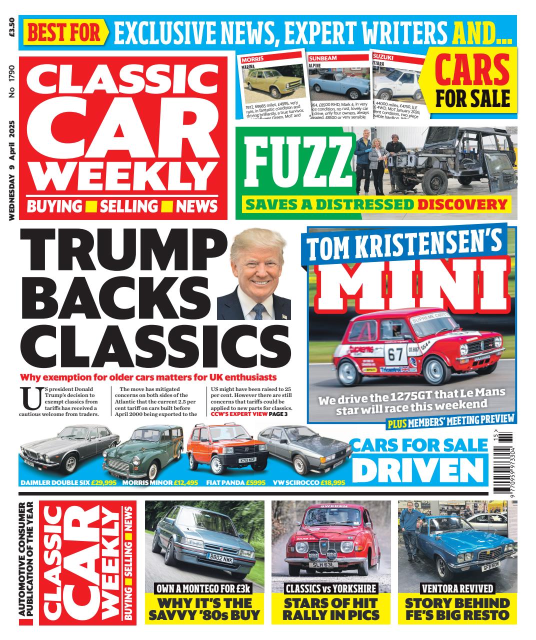 Classic Car Weekly Preview Pages