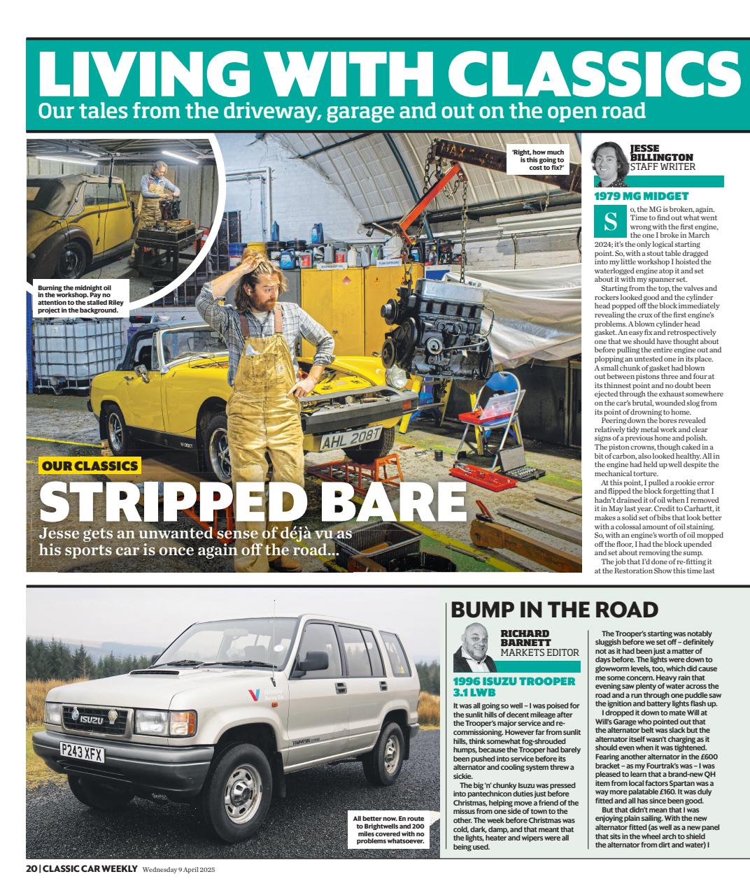 Classic Car Weekly Preview Pages