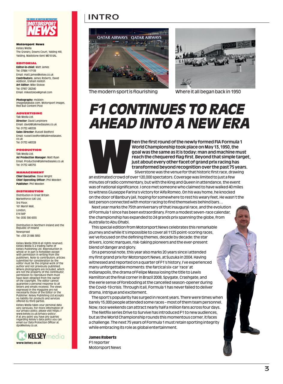Motorsport News Preview Pages