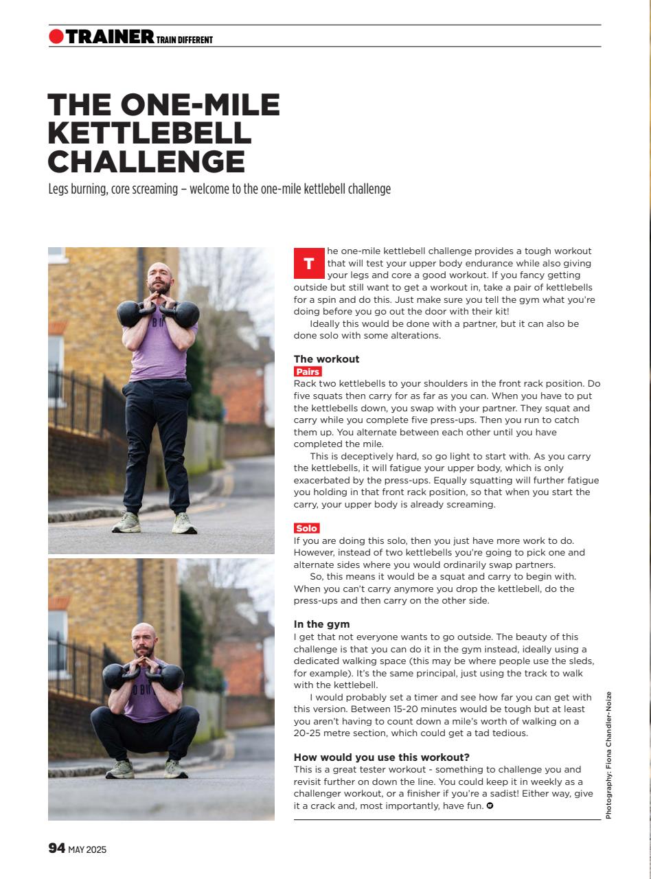 Men's Fitness Preview Pages