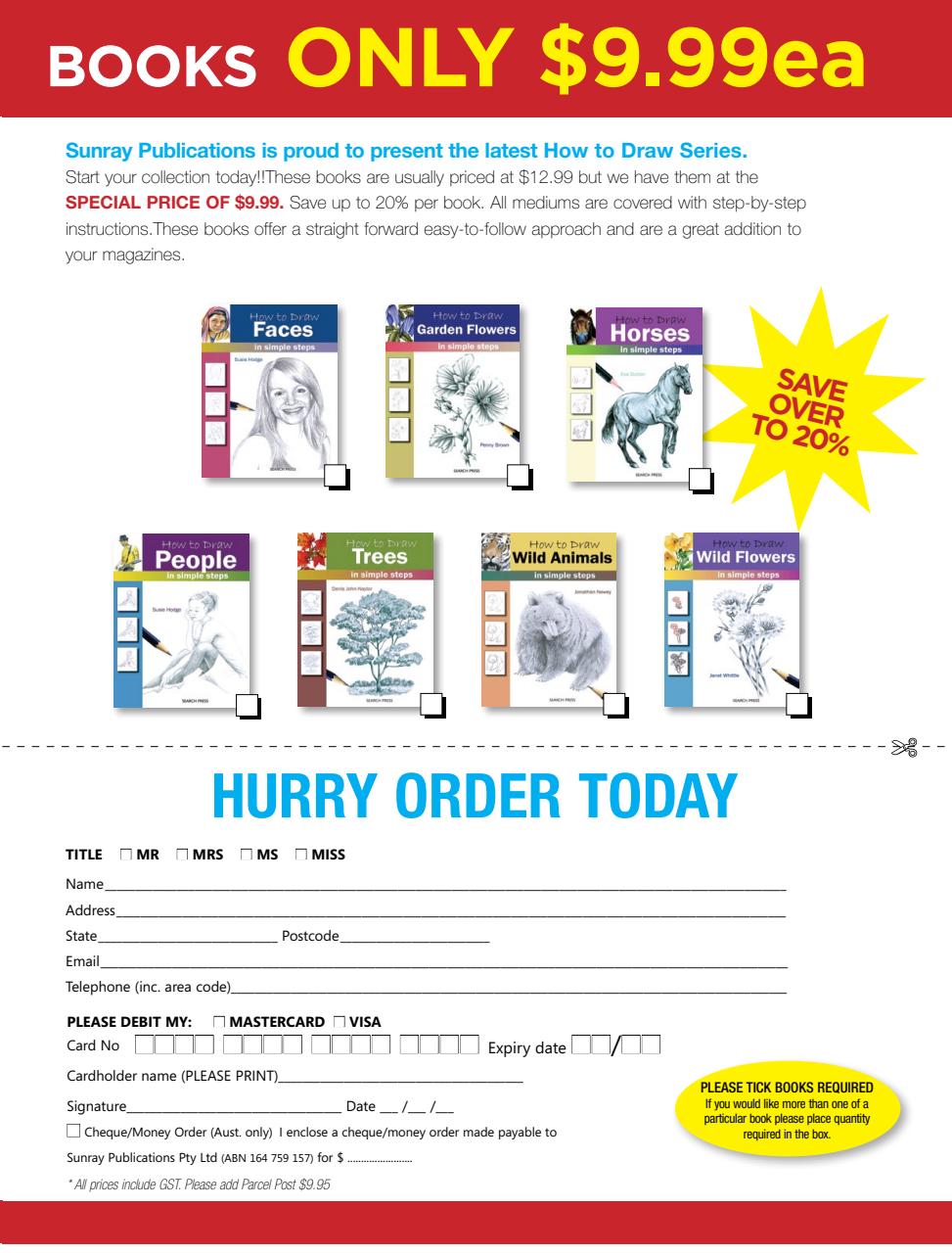 Australian How to Paint Preview Pages