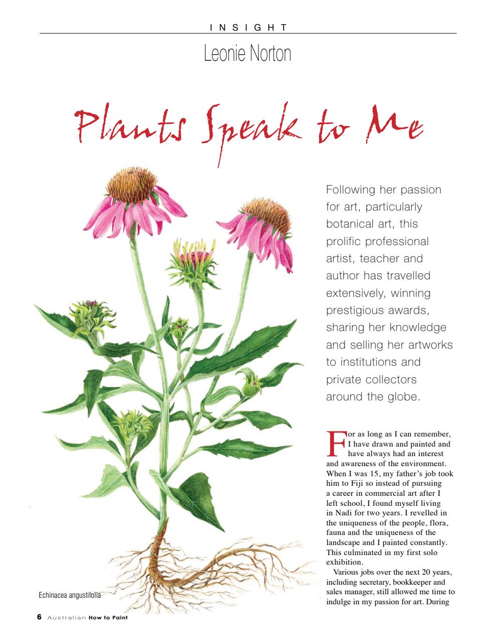 Australian How to Paint Preview Pages