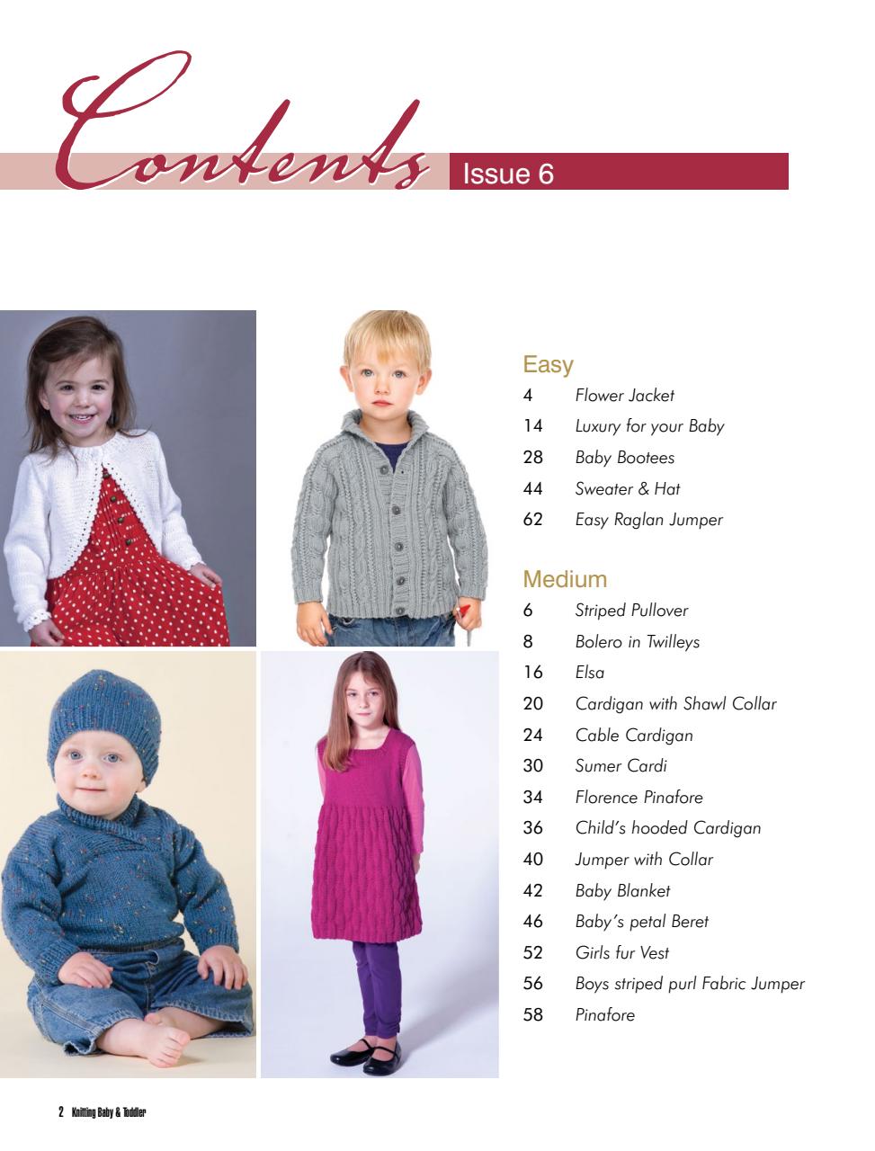 Knitting Baby and Beyond Preview Pages