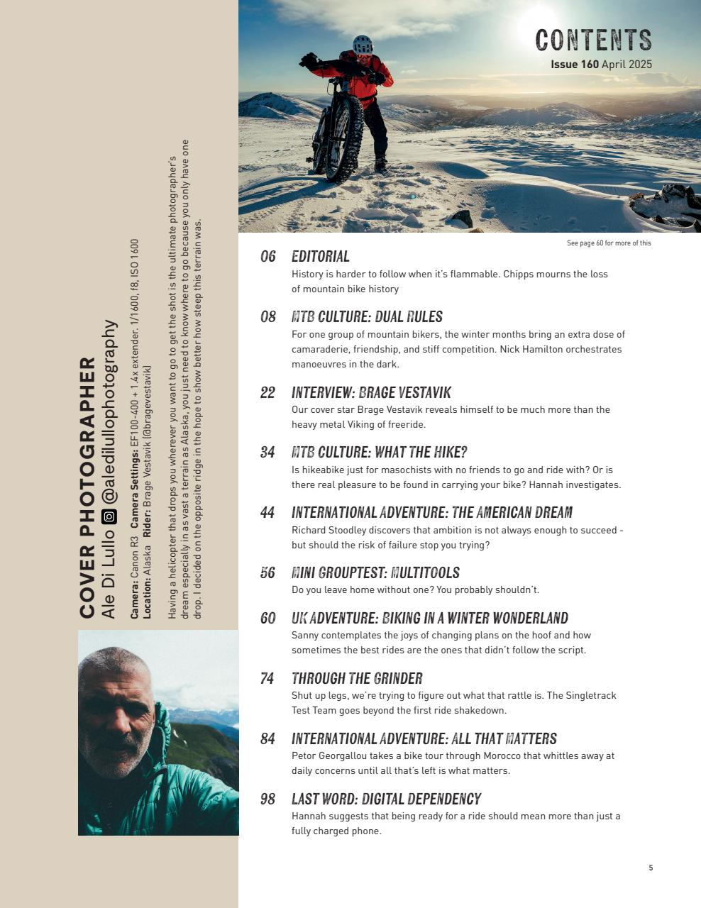 Singletrack Preview Pages