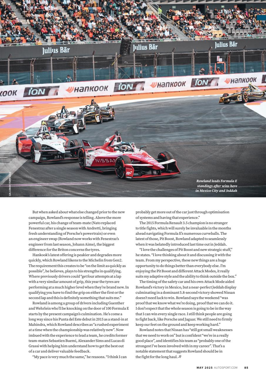 Autosport Preview Pages