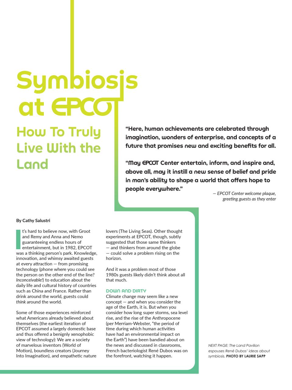 WDW Magazine Preview Pages