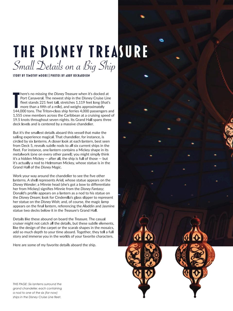WDW Magazine Preview Pages