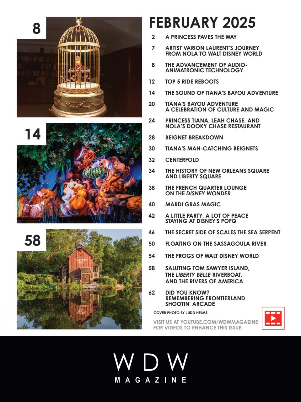 WDW Magazine Preview Pages