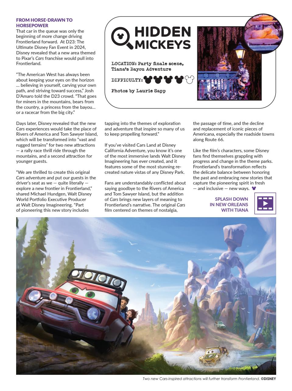 WDW Magazine Preview Pages