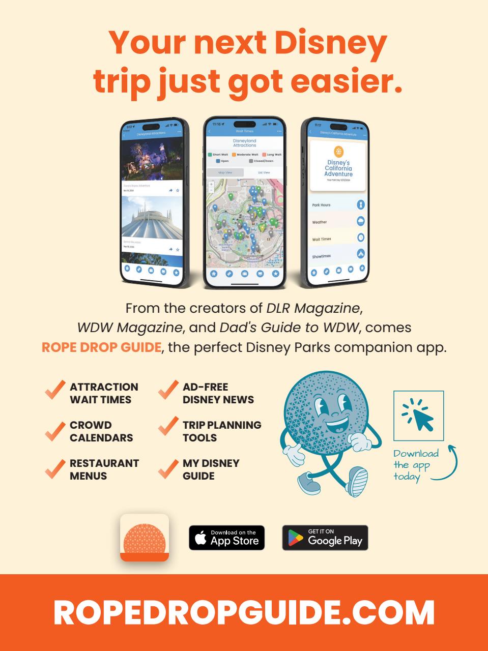 WDW Magazine Preview Pages