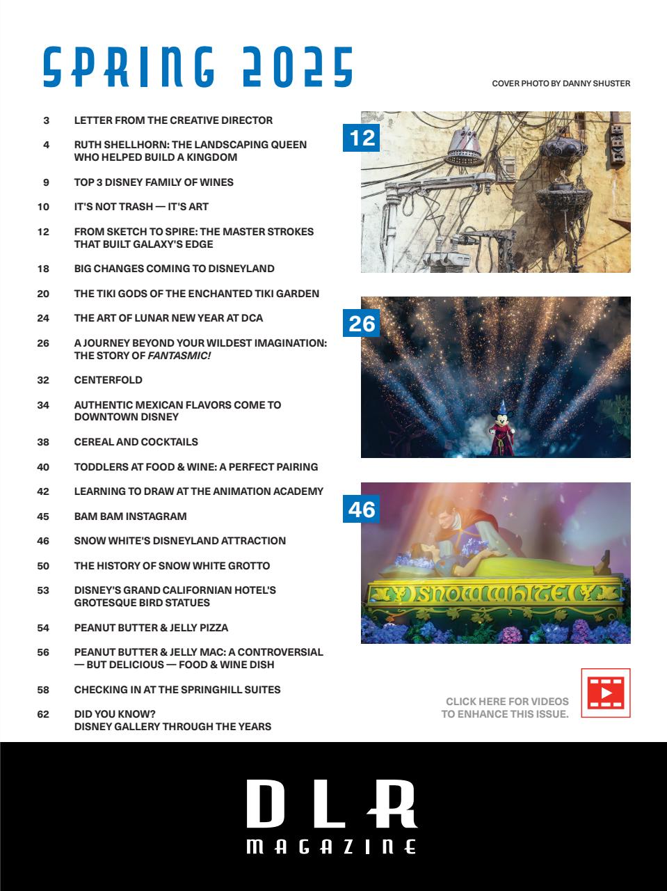 WDW Magazine Preview Pages