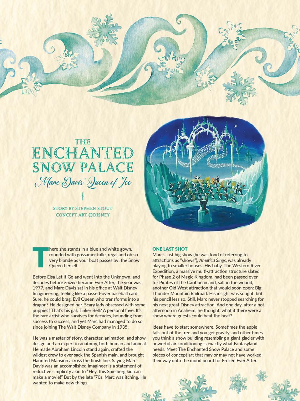 WDW Magazine Preview Pages