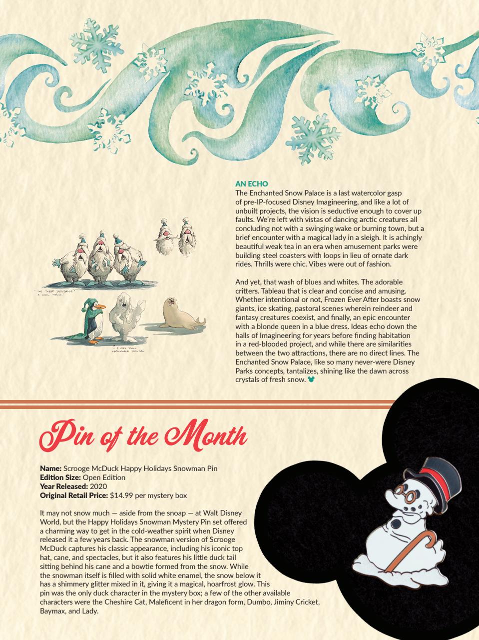 WDW Magazine Preview Pages
