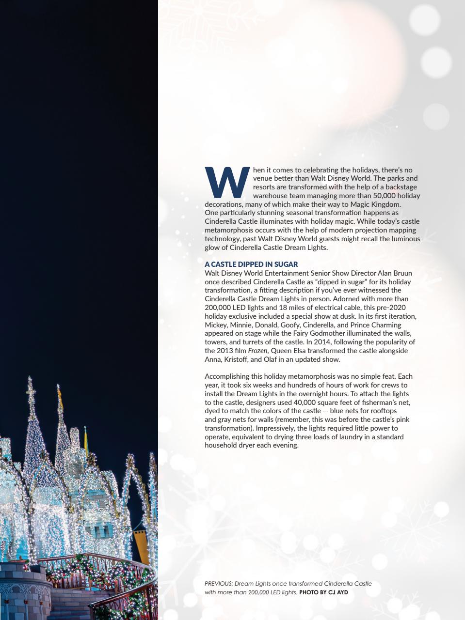 WDW Magazine Preview Pages