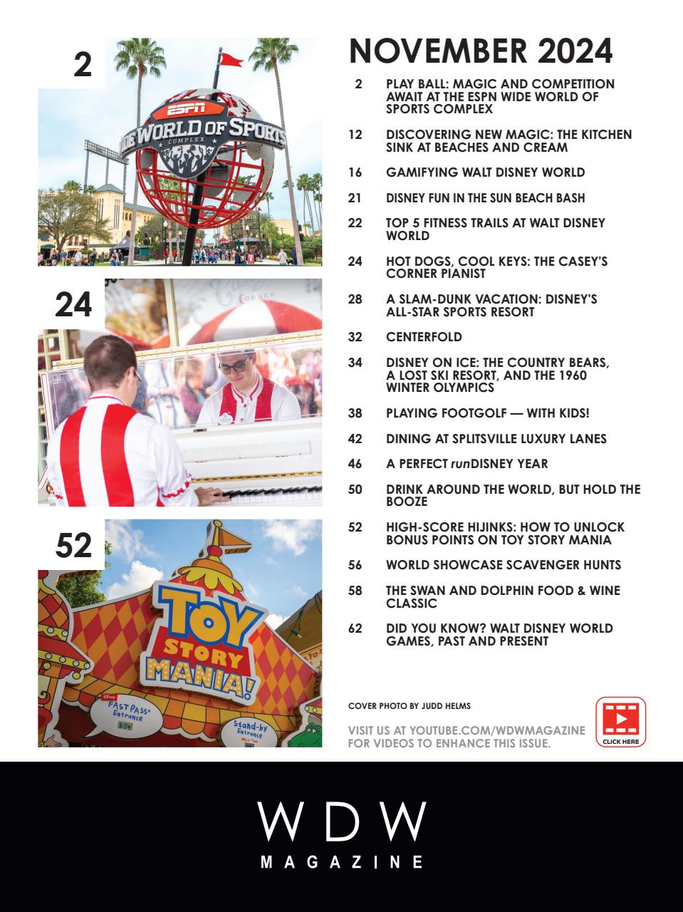 WDW Magazine Preview Pages