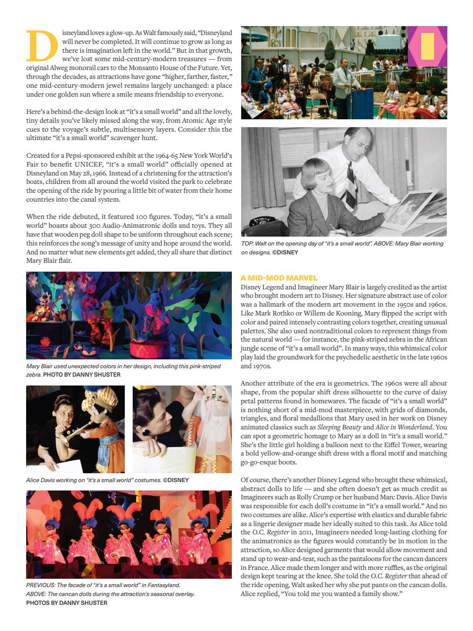 WDW Magazine Preview Pages