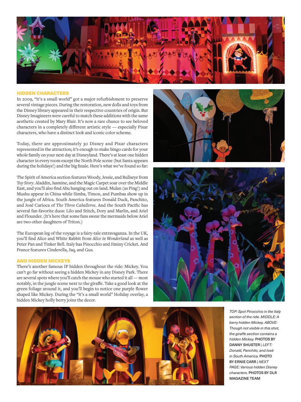 WDW Magazine Preview Pages