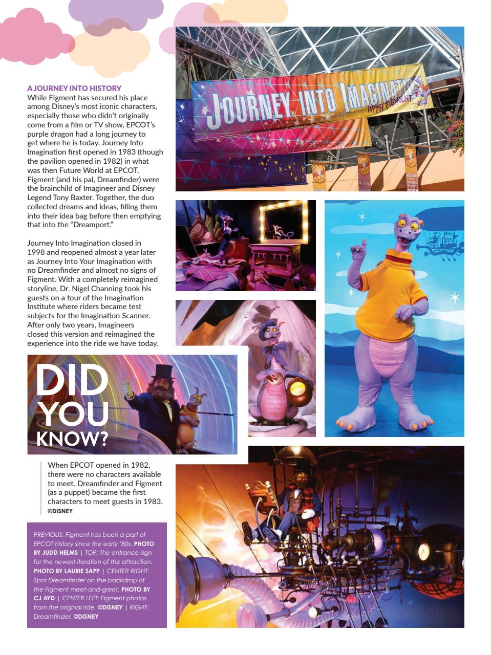 WDW Magazine Preview Pages