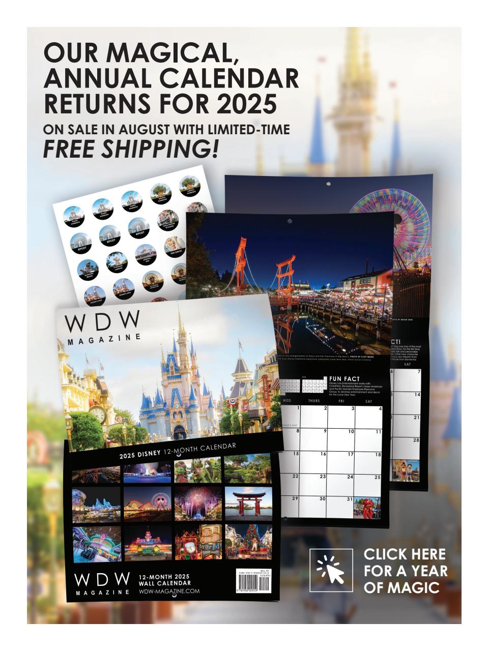 WDW Magazine Preview Pages