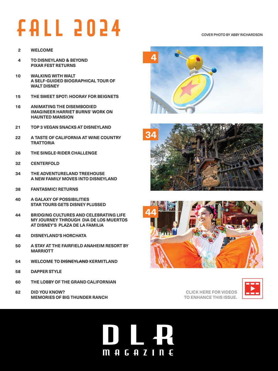 WDW Magazine Preview Pages