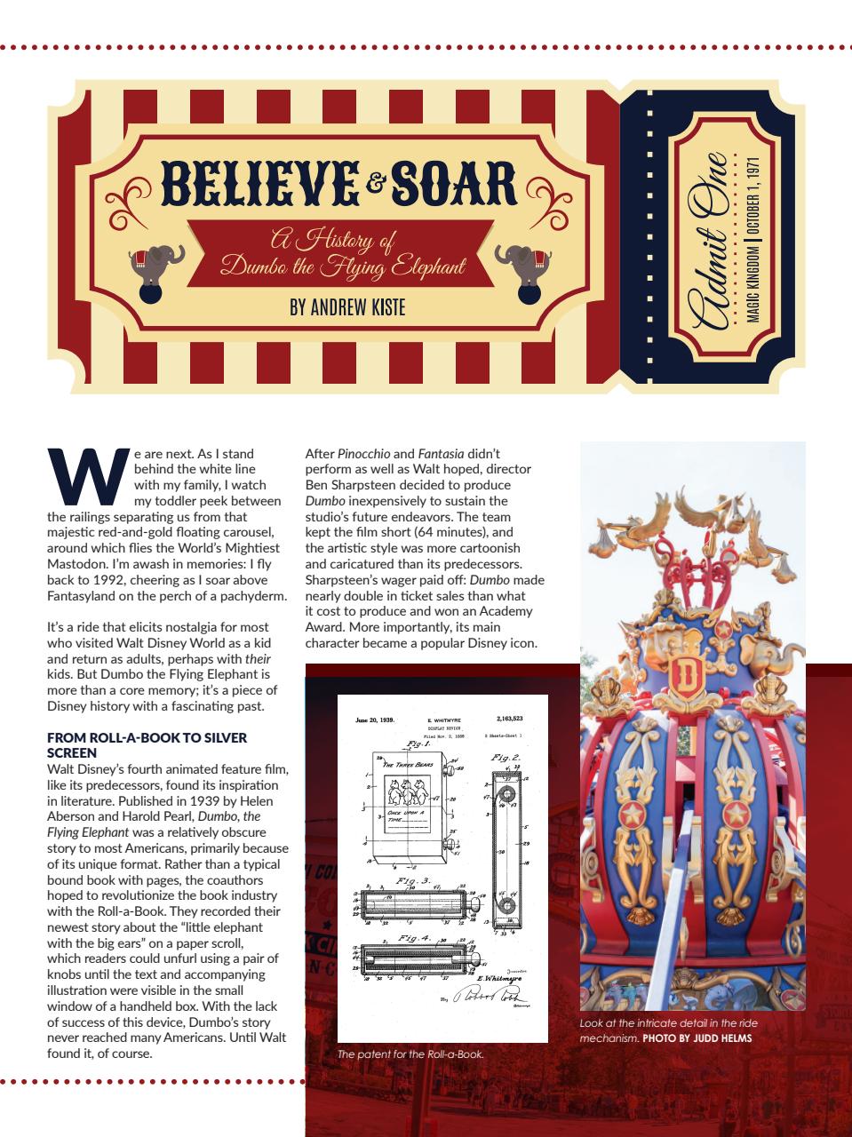 WDW Magazine Preview Pages