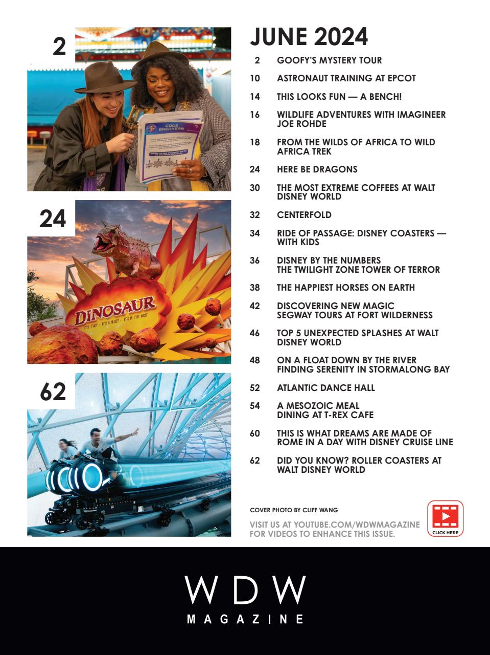 WDW Magazine Preview Pages