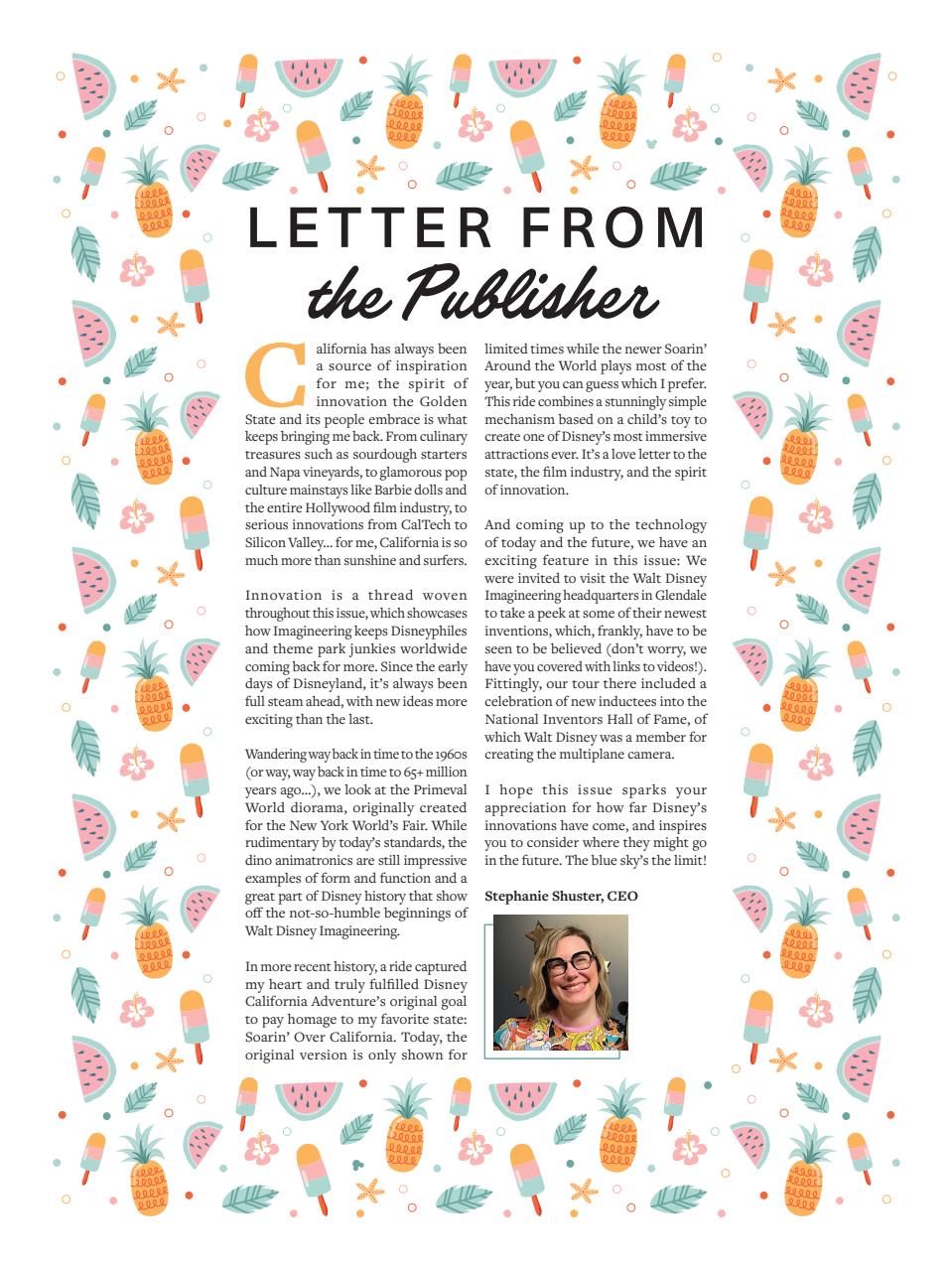 WDW Magazine Preview Pages