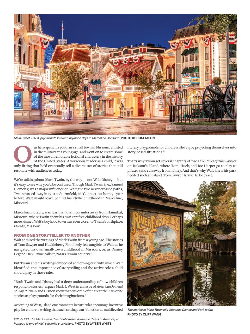 WDW Magazine Preview Pages