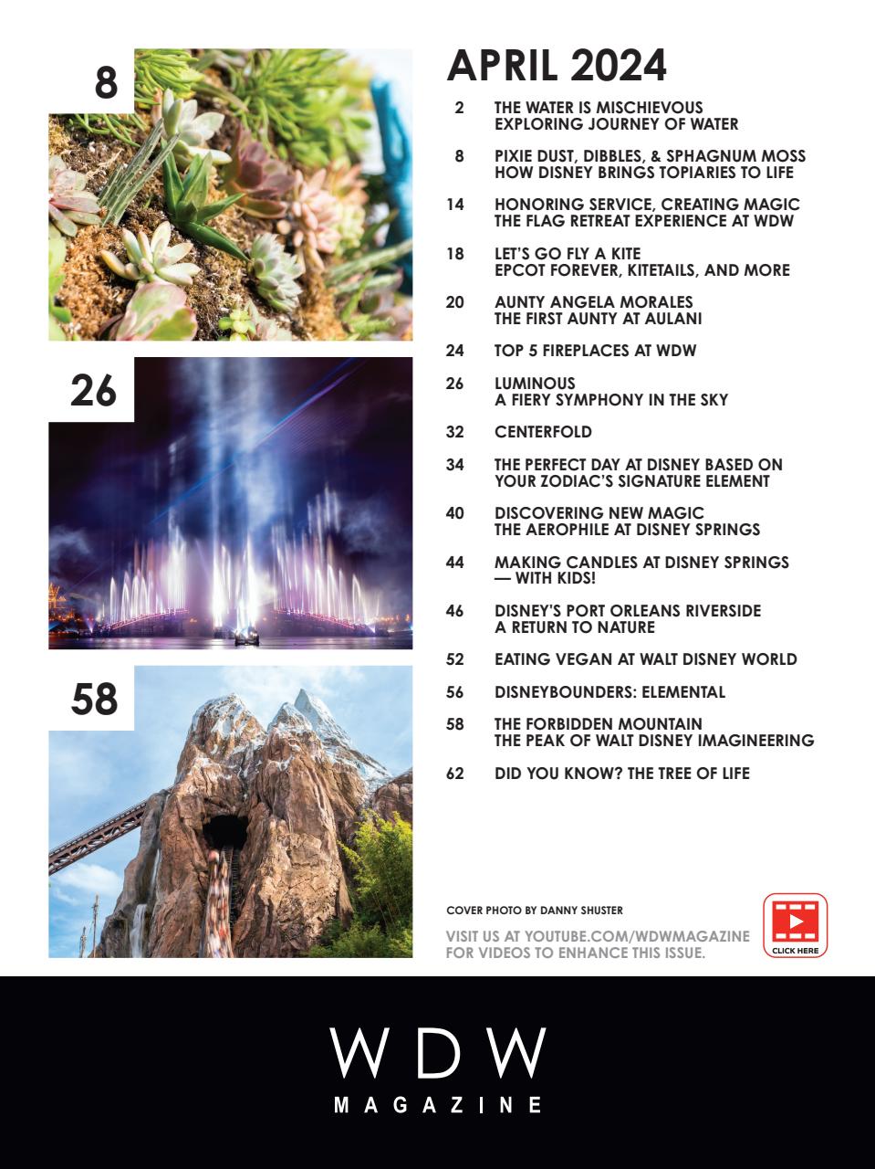 WDW Magazine Preview Pages