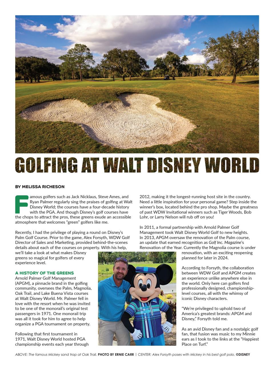WDW Magazine Preview Pages