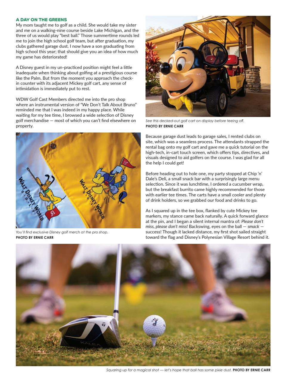 WDW Magazine Preview Pages