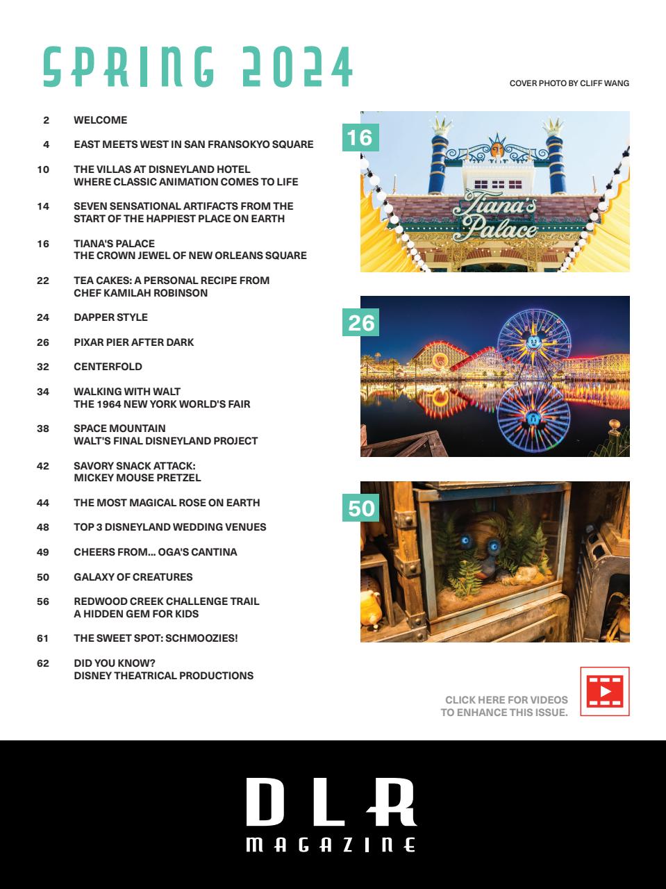 WDW Magazine Preview Pages