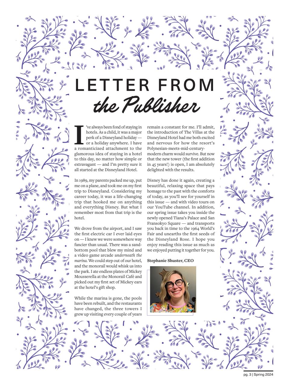 WDW Magazine Preview Pages