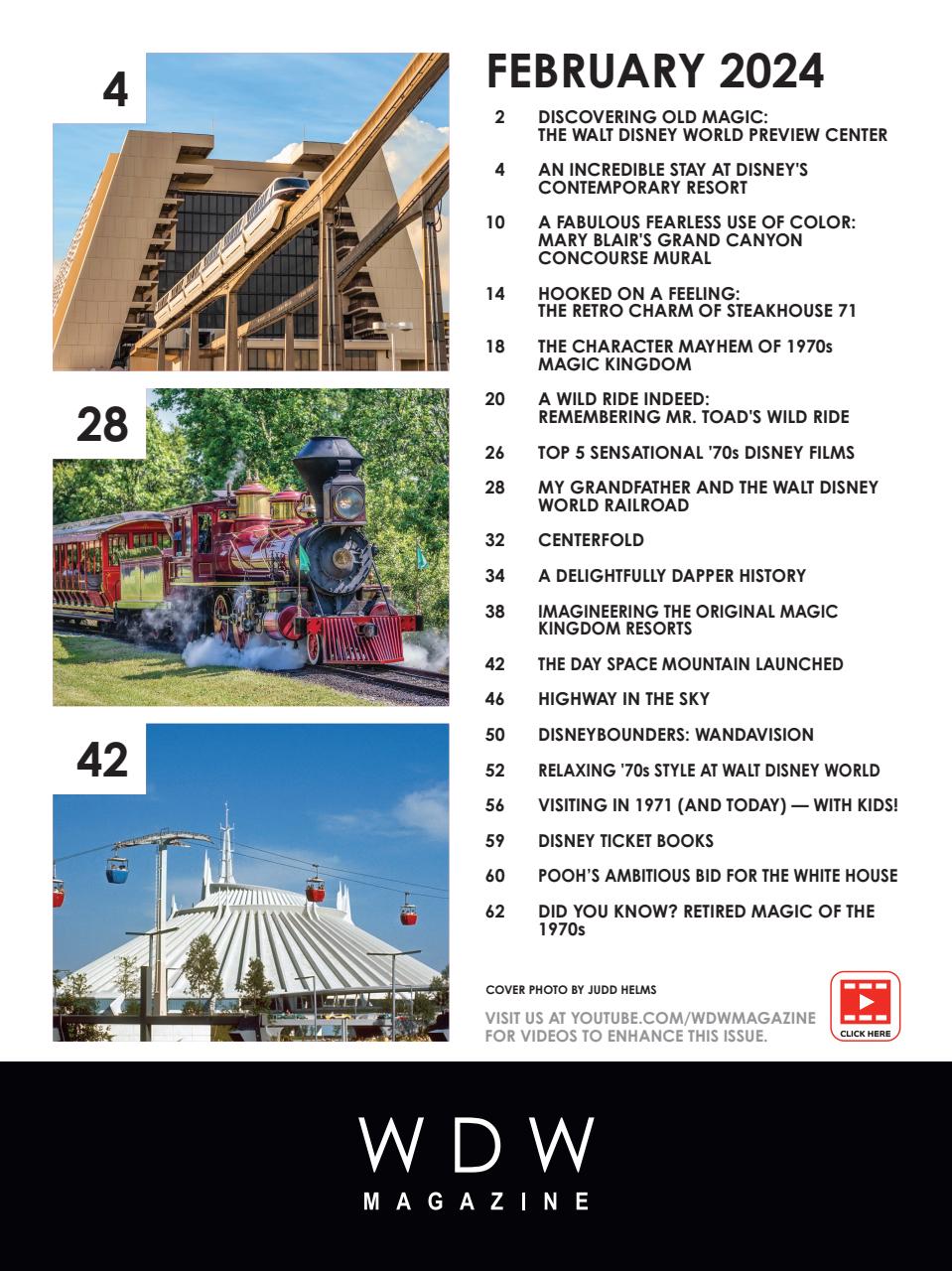 WDW Magazine Preview Pages