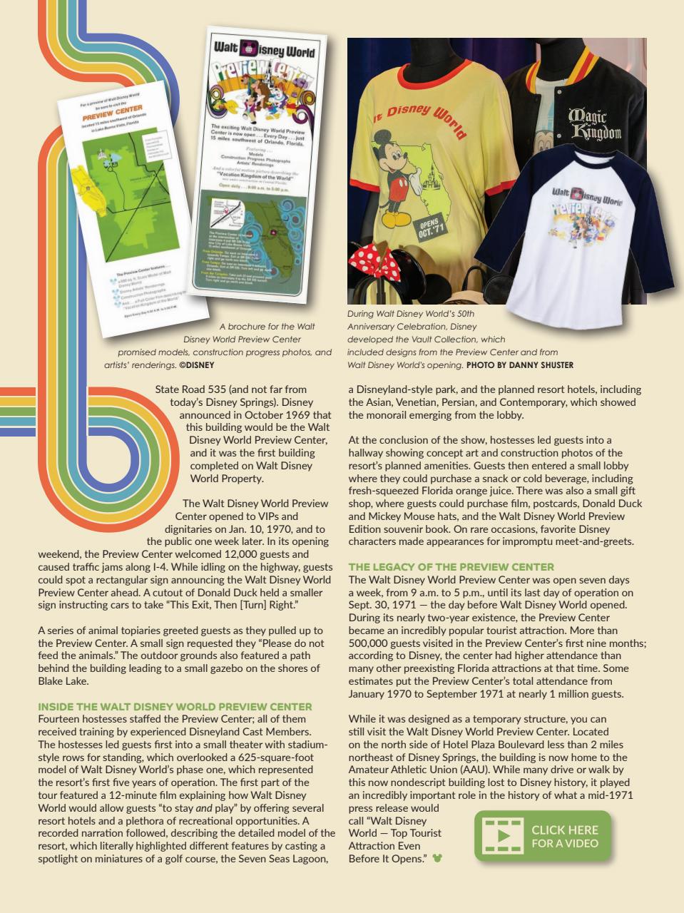 WDW Magazine Preview Pages