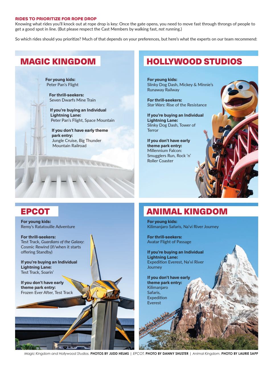 WDW Magazine Preview Pages