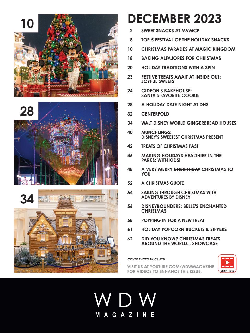 WDW Magazine Preview Pages