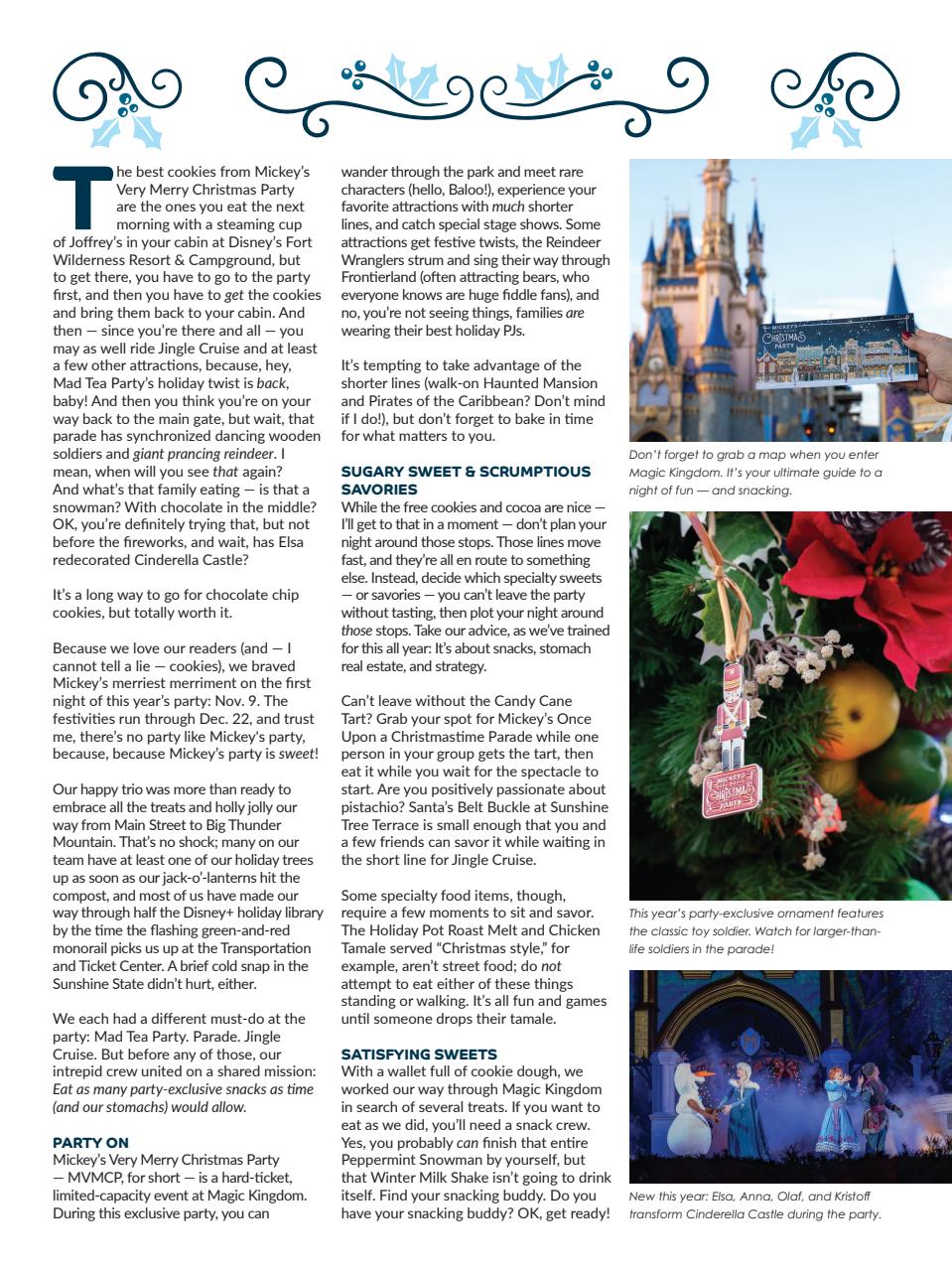 WDW Magazine Preview Pages