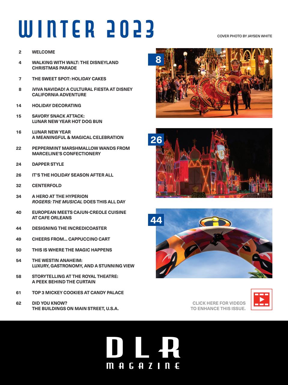 WDW Magazine Preview Pages