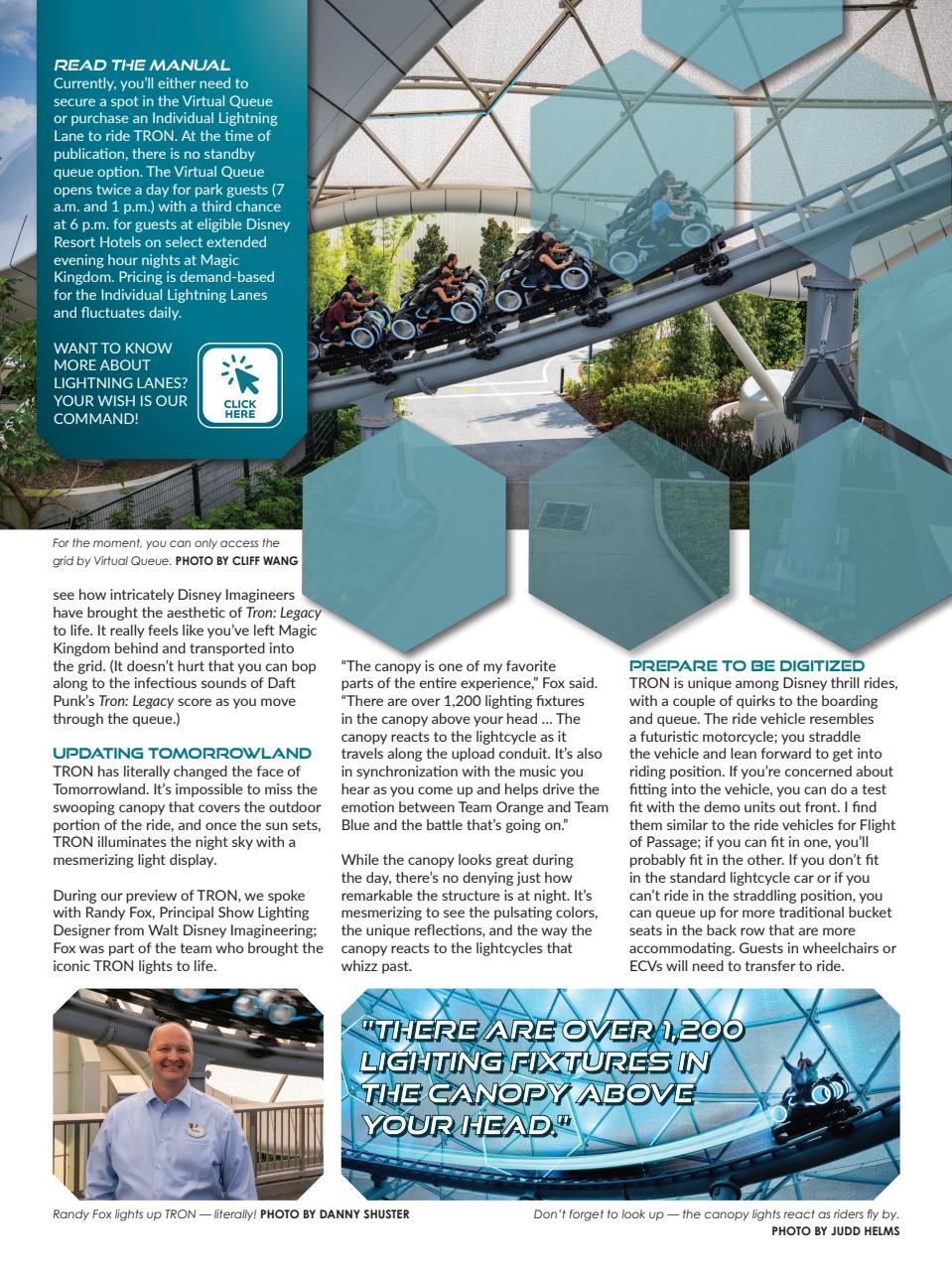 WDW Magazine Preview Pages