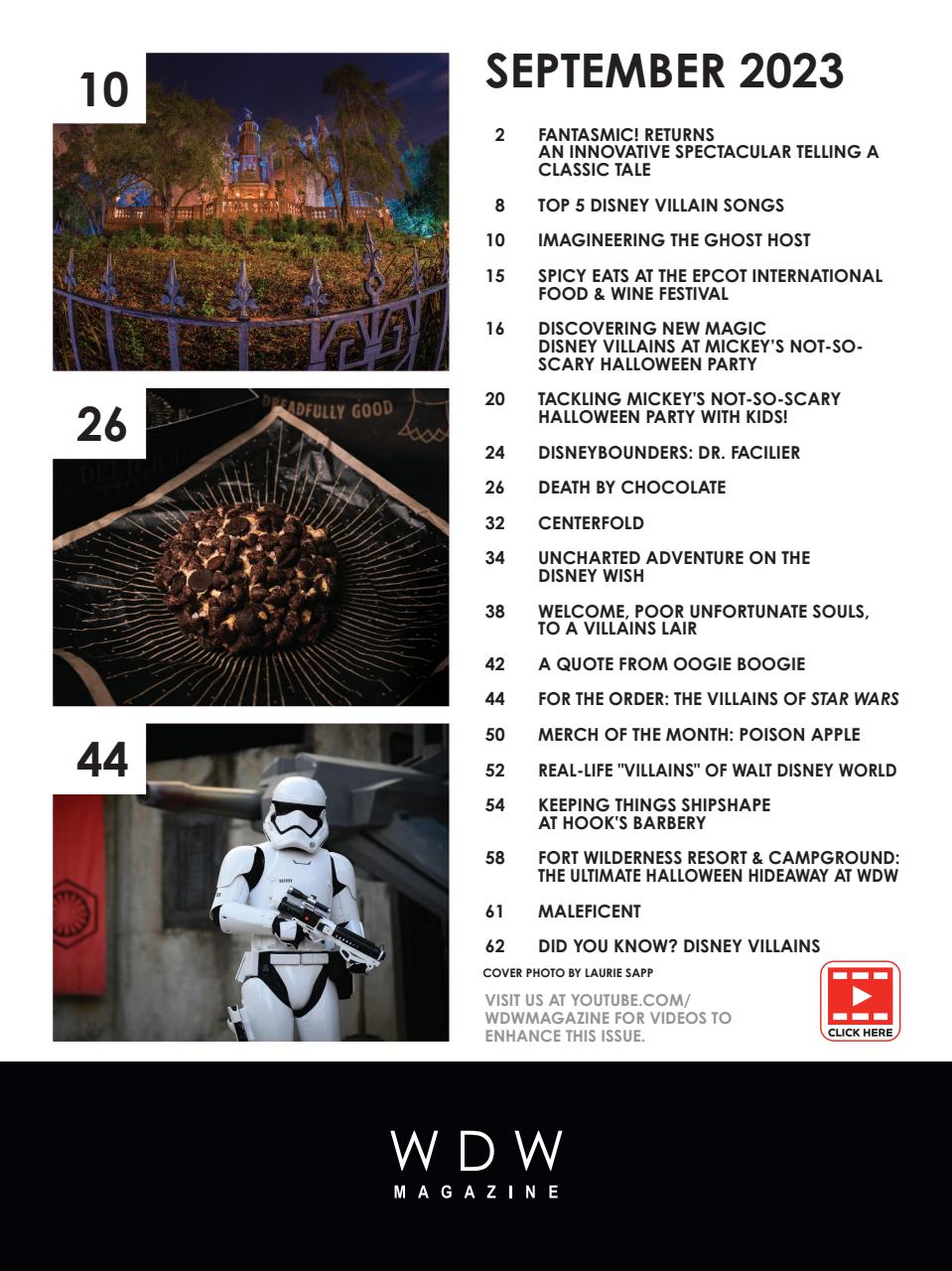 WDW Magazine Preview Pages