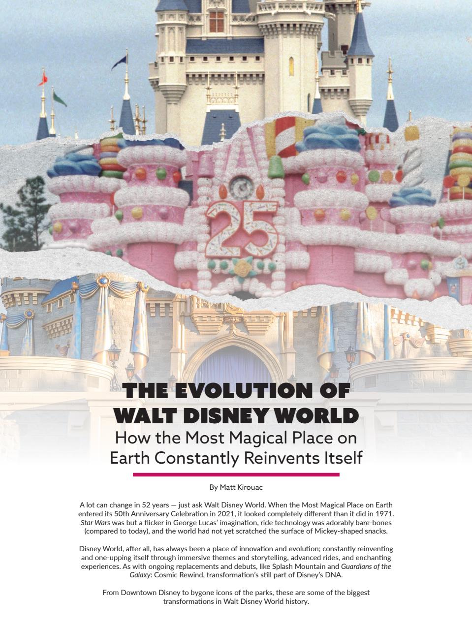 WDW Magazine Preview Pages
